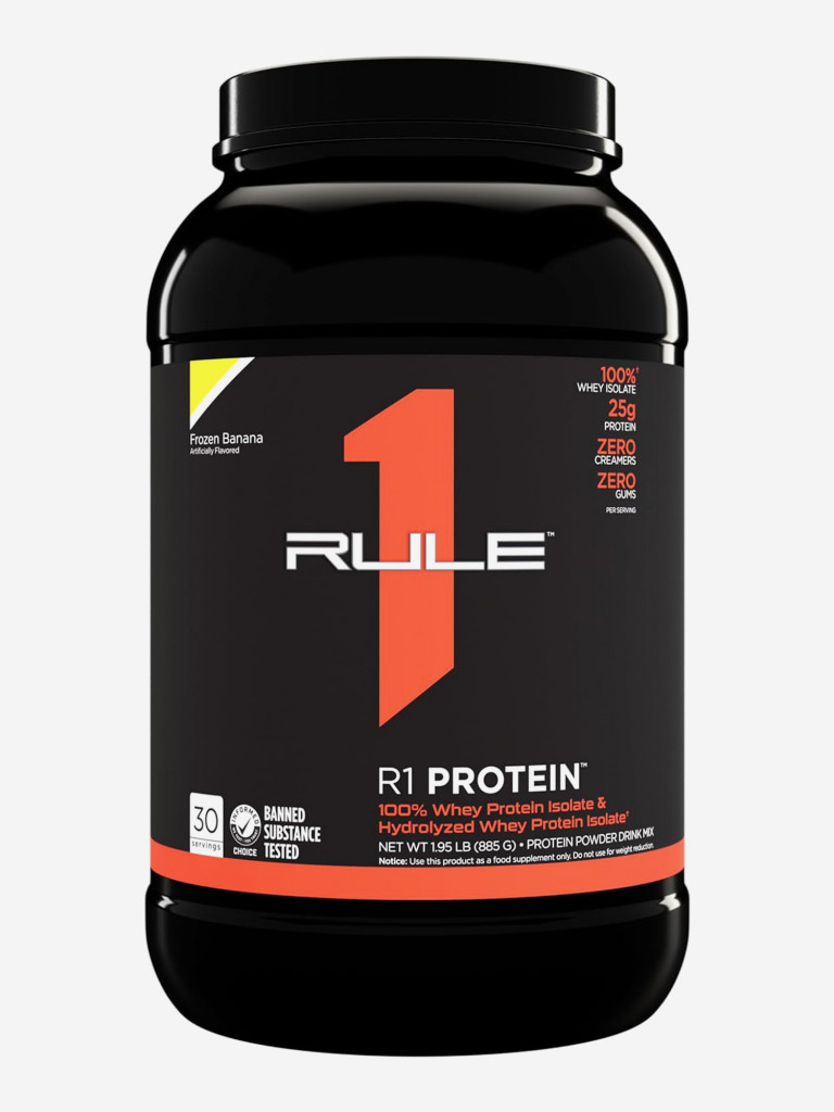 Протеин Rule 1 Protein, 885 г, Банановое мороженое