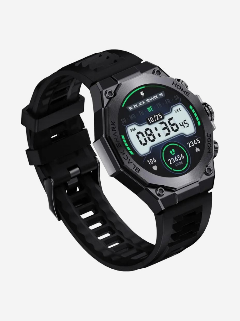 Смарт-часы Black Shark BS-S1 Pro Black, 1.43", черный/черный, 1746772