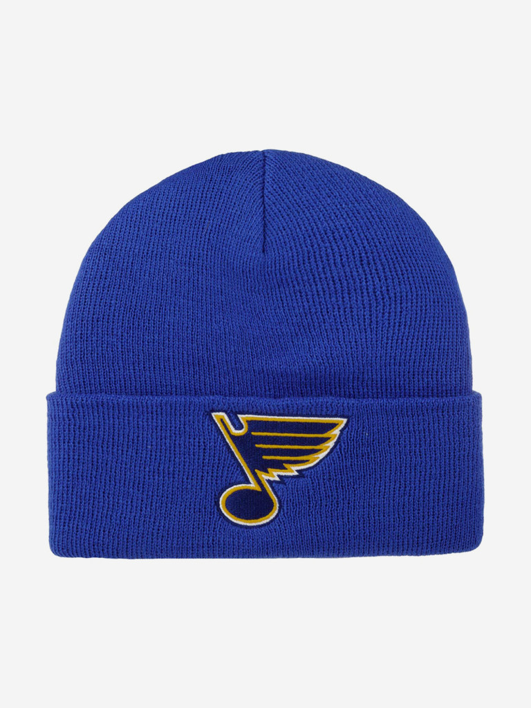 Шапка с отворотом AMERICAN NEEDLE 21019A-SLB Saint Louis Blues Cuffed Knit NHL