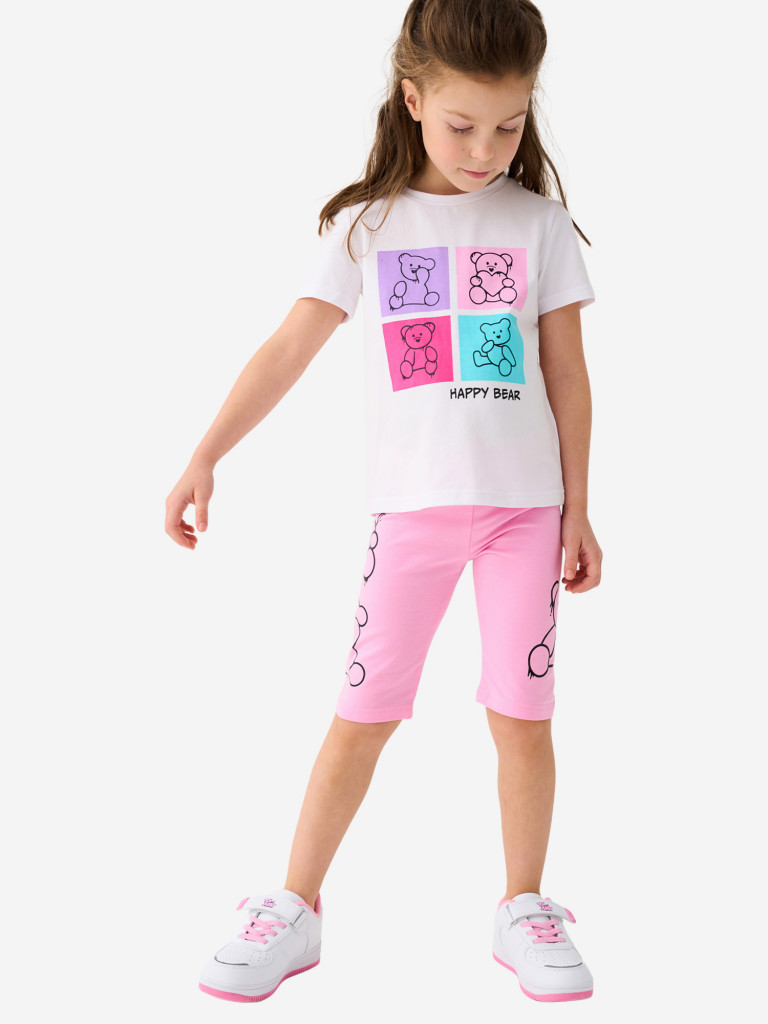 Легинсы укороченные, 2 пары в комплекте PlayToday