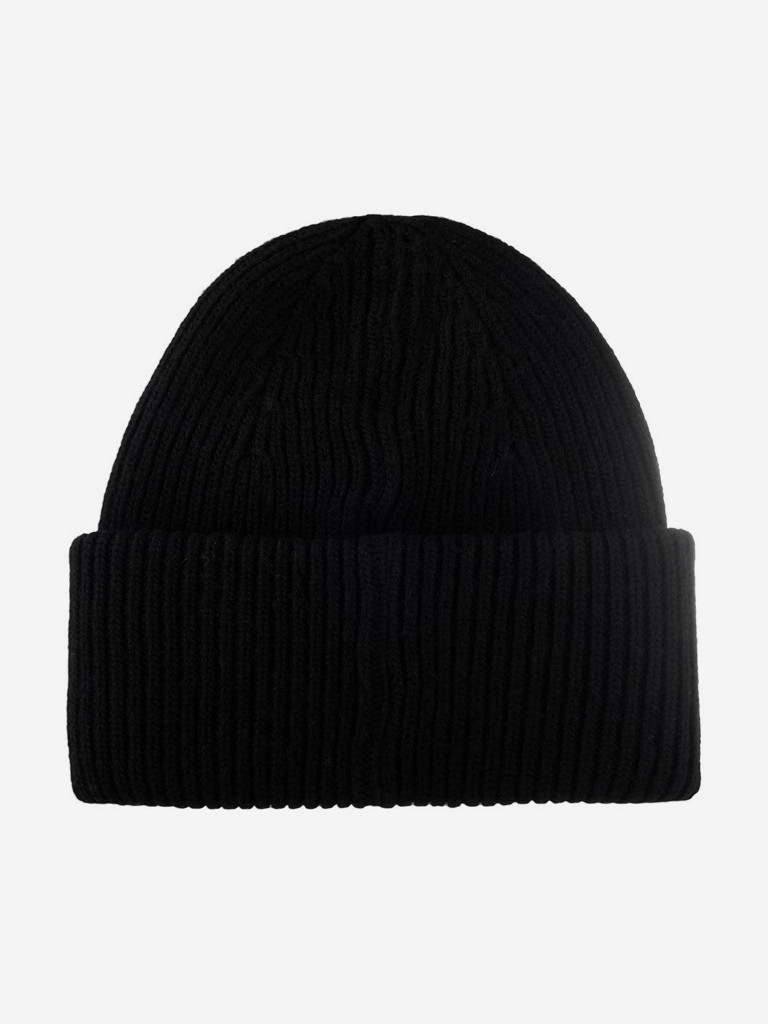 Шапка с отворотом STETSON 8599382 BEANIE WOOL (черный)