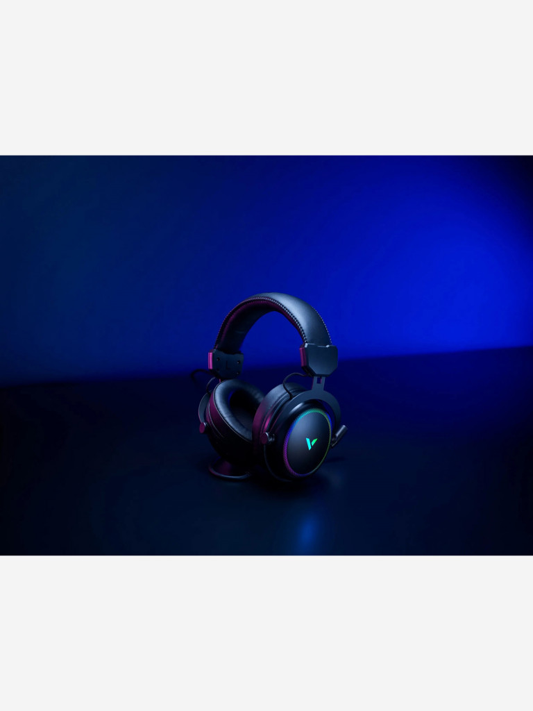RAPOO Игровая гарнитура проводная VH300S-BL Virtual 7.1, цвет - черный (13331)