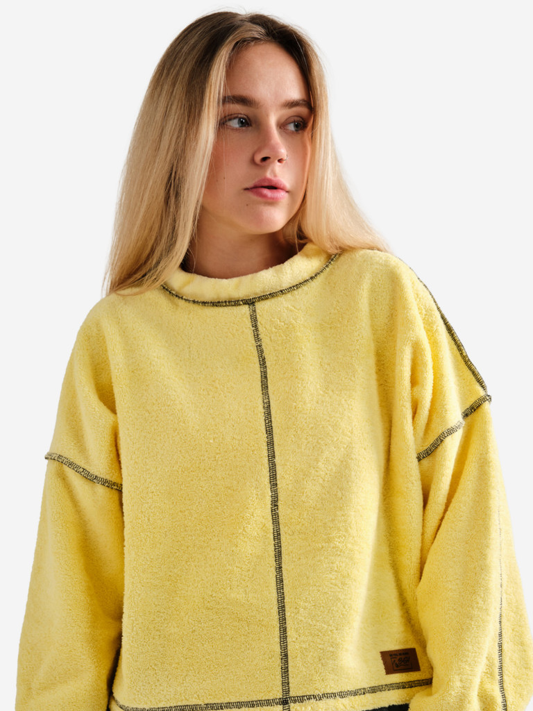 Кроп-свитшот женский YellowGlow BESRF