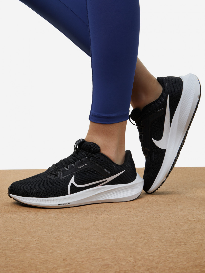 фото Кроссовки женские nike air zoom pegasus 40, черный