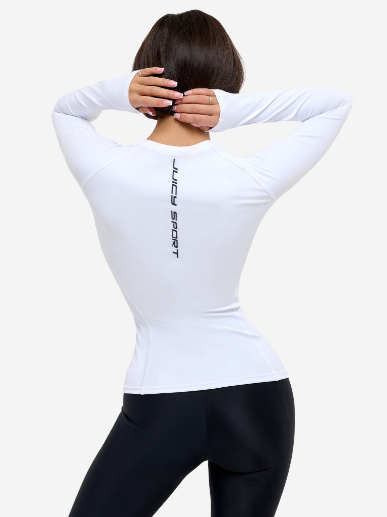 Рашгард женский Rashguard Round Juicy White