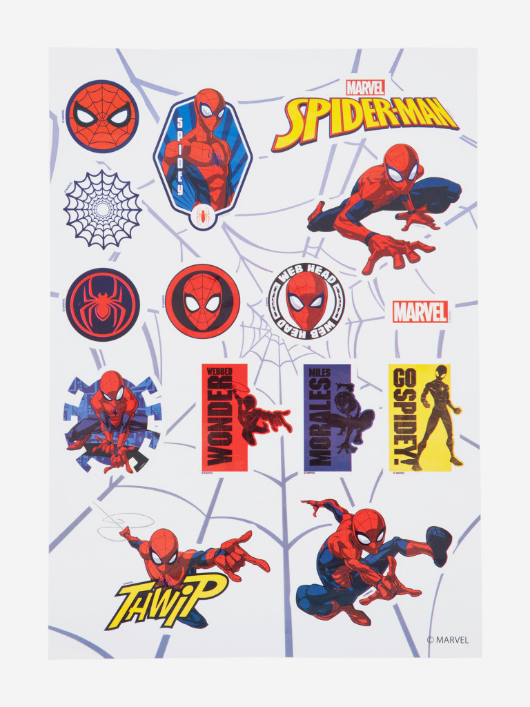 Наклейки на шлем детские Nordway MARVEL