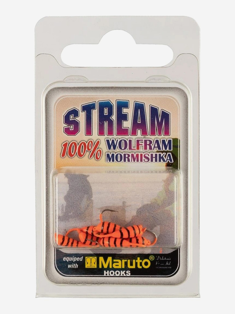 Мормышка Helios вольфрамовая Банан спорт с ушком крашеная 4мм 1,15г 524 (MW-6640-524), 10 штук в упаковке