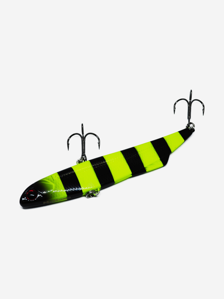 Воблер Mottomo Blade VIB Slim 125S 42g Chartreuse Black