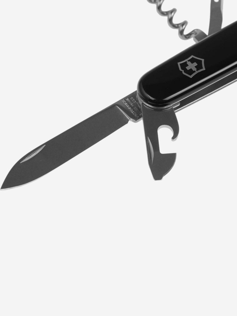 Складной нож Victorinox Spartan, функций: 12, 91мм, черный , блистер, 1.3603.3b1