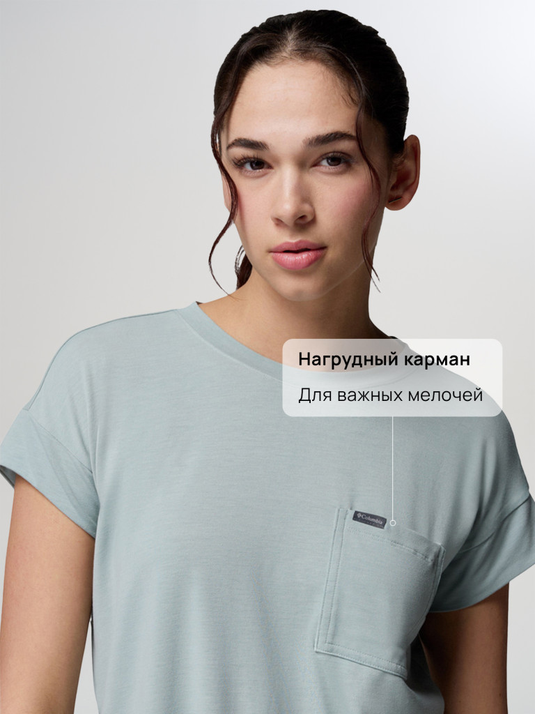 Футболка женская Columbia Daniela Falls SS