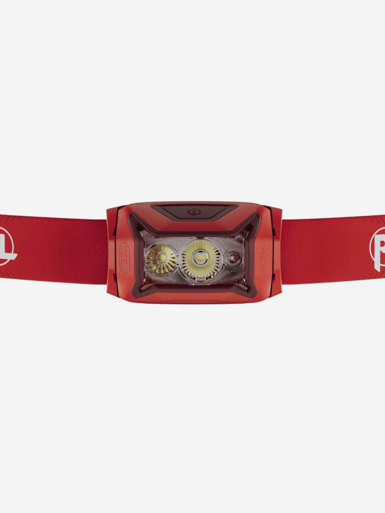 Налобный фонарь Petzl ACTIK, красный, оранжевый