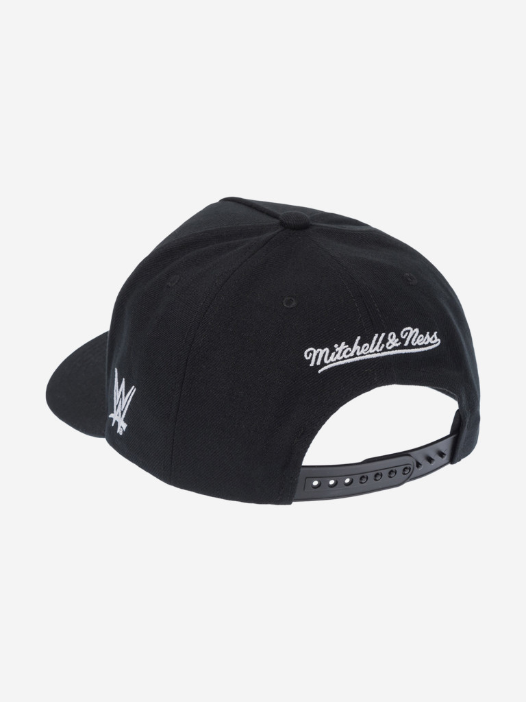 Бейсболка MITCHELL NESS HP13257-TTTBLCK CM Punk Statement Pro WWE (черный)
