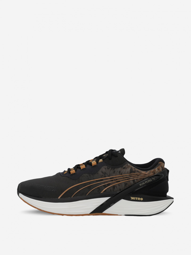 фото Кроссовки женские puma run xx nitro safari glam, черный