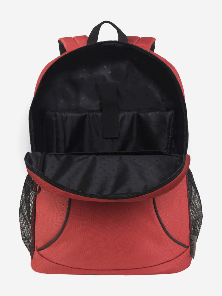 Рюкзак TORBER ROCKIT с отделением для ноутбука 15,6", красный, полиэстер 600D, 46 х 30 x 13 см