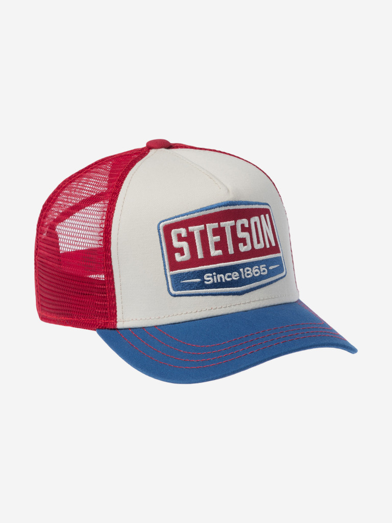 Бейсболка с сеточкой STETSON 7751107K TRUCKER CAP GASOLINE (синий)