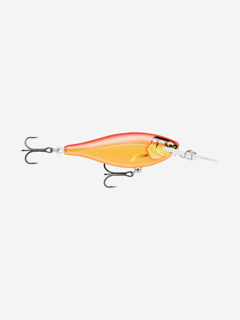 Воблер для рыбалки RAPALA Shad Rap Elite 55, 5,5см, 7гр, цвет GDGO, плавающий