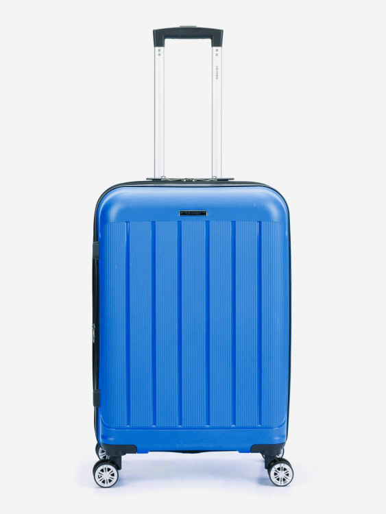 Чемодан TORBER В Отпуск ярко-синий полипропилен 62 л