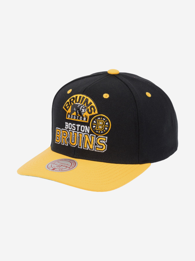 Бейсболка MITCHELL NESS HP8591-BBNBLCK Boston Bruins NHL (черный)
