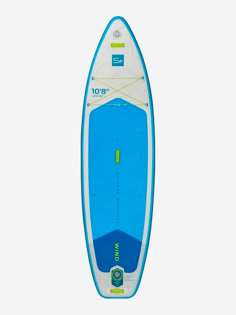 Сапборд SUP face Wind 10.8x34x6 2025, 326x86x15 см, 10.9 кг