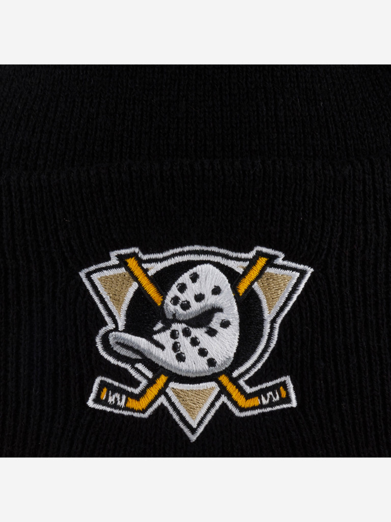 Шапка с отворотом 47 BRAND H-HYMKR25ACE-BKC Anaheim Ducks NHL (черный)