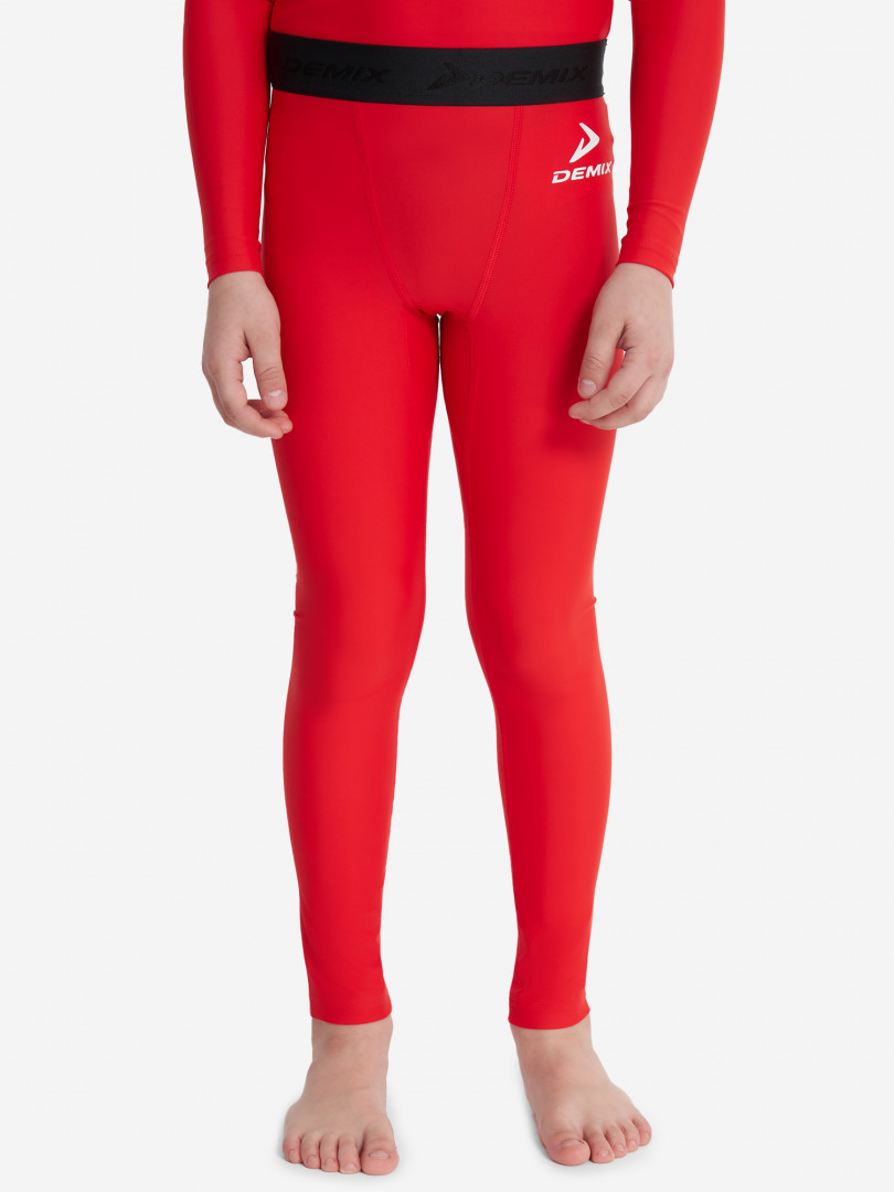 Тайтсы компрессионные для мальчиков Demix Красный 449₽