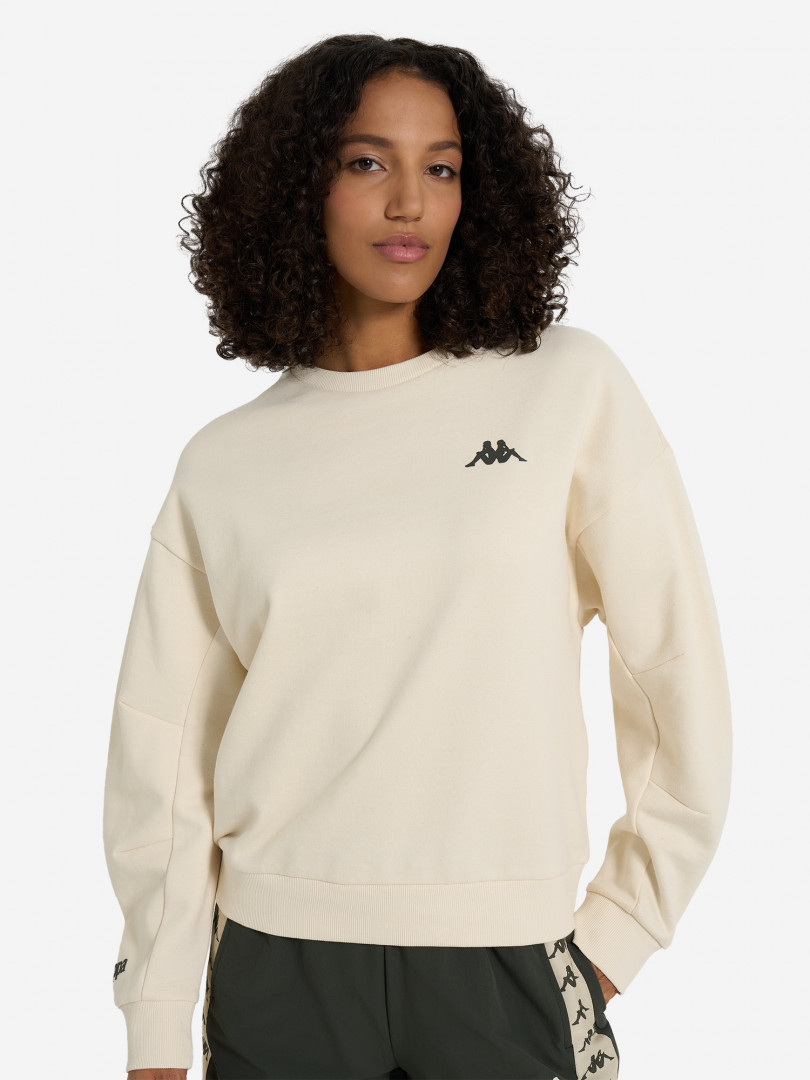 Свитшот женский Kappa, Бежевый