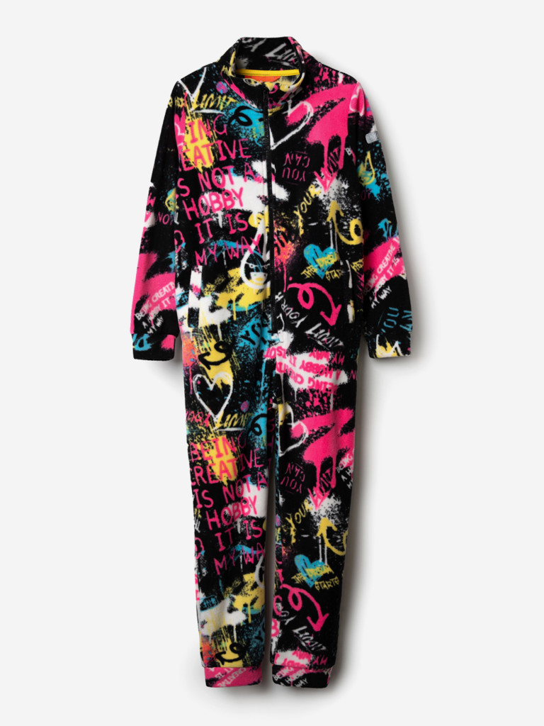 Комбинезон флисовый для девочек PlayToday