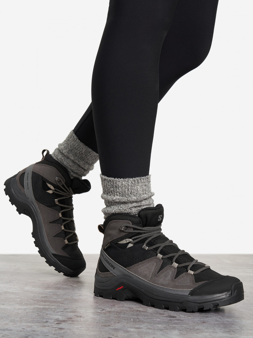 фото Ботинки женские salomon quest rove gtx, черный