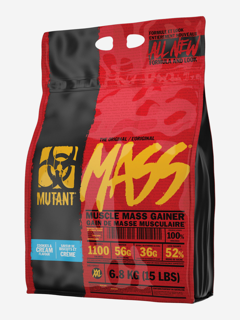 Гейнер Mutant Mass, 6800 г, Печенье с кремом