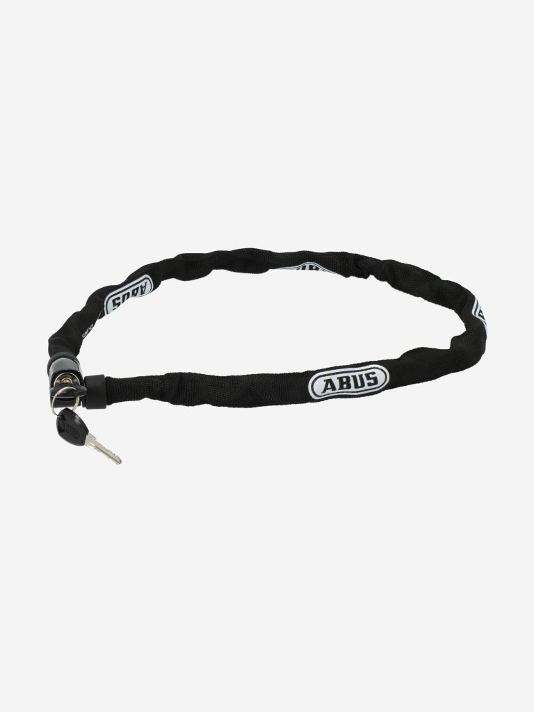 Замок велосипедный с ключами Abus 4804 K/75 BK Steel-O-Chain