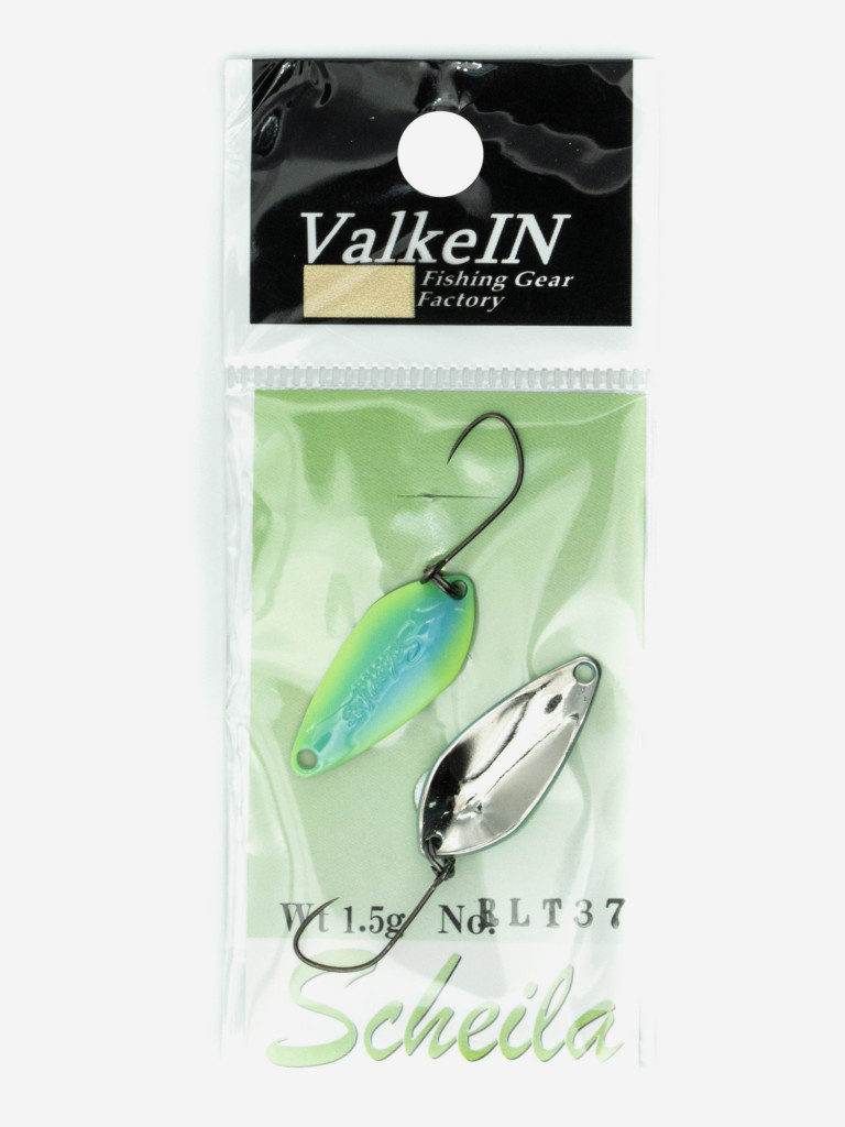 Блесна VALKEIN Sсheila, 1.5 гр, цвет RLT37 Eucalyptus