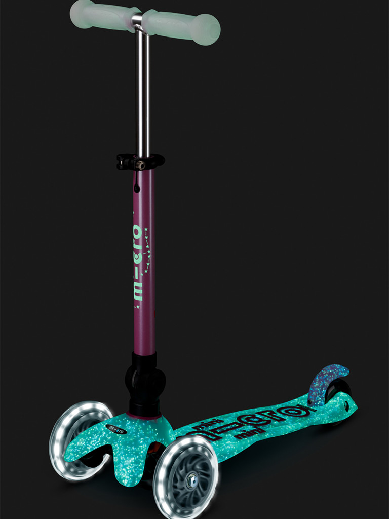 Самокат детский Micro Mini Deluxe Orion LED, складной