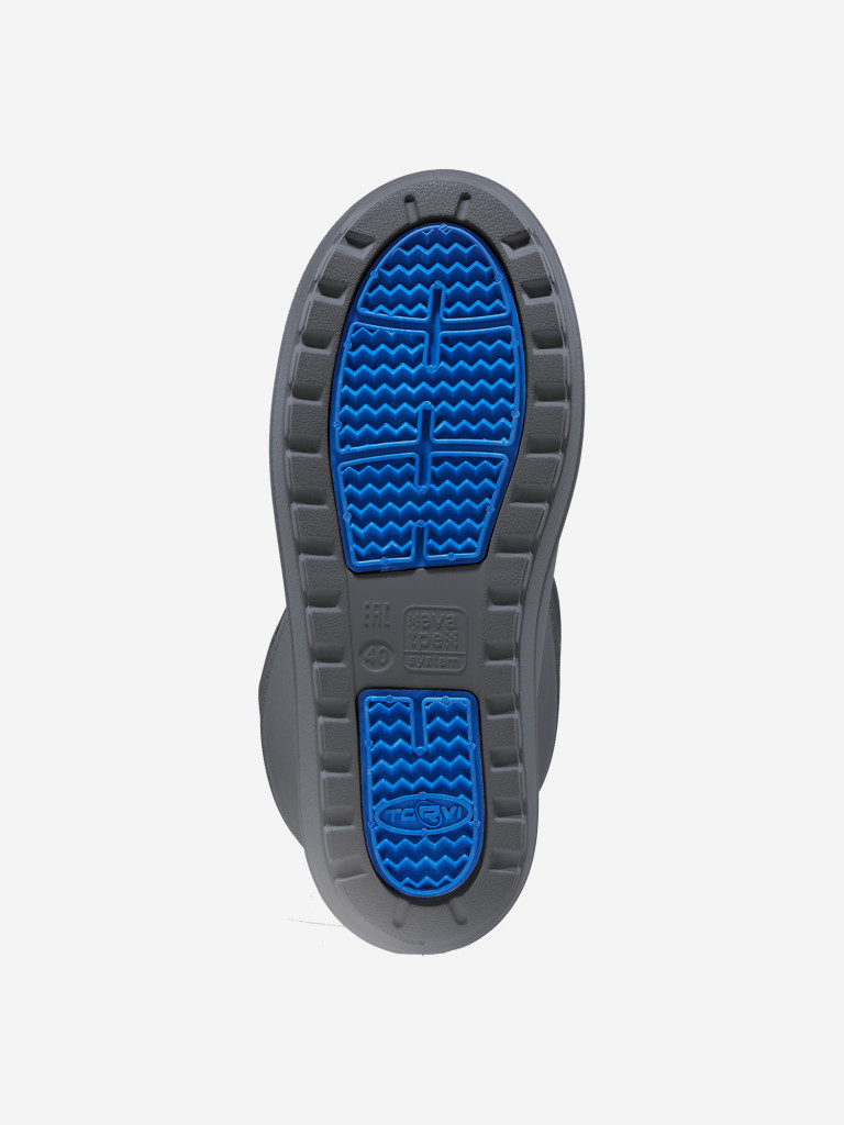 Сапоги резиновые "TORVI" из ЭВА, Онега с подошвой ТЭП, утепленные, цвет: Серый