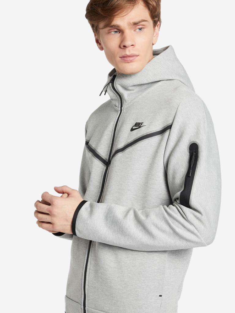 Толстовка мужская Nike Sportswear Tech Fleece — купить за 10299 рублей в  интернет-магазине Спортмастер