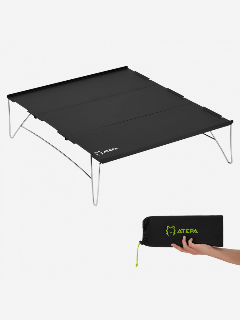 Стол складной 2101 ULMINI TABLE, черный