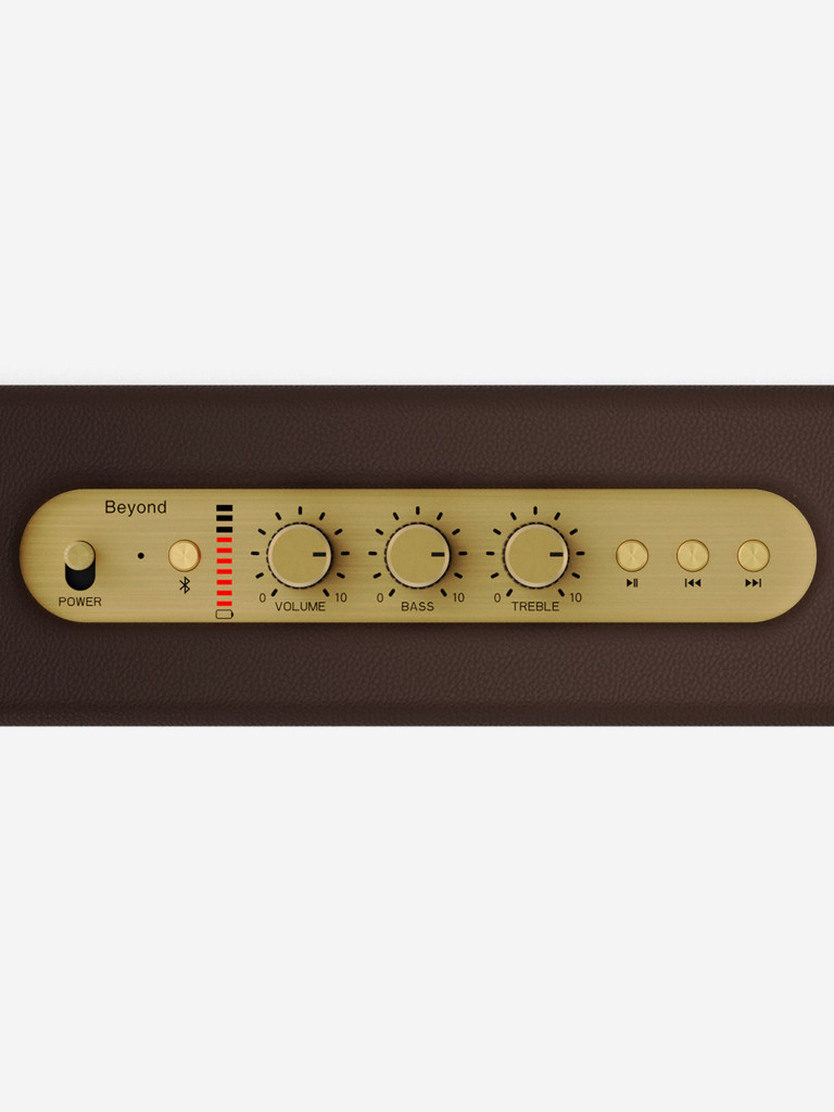 Беспроводная портативная колонка BukaTech Lonzuer Beyond Brown, 50 Вт