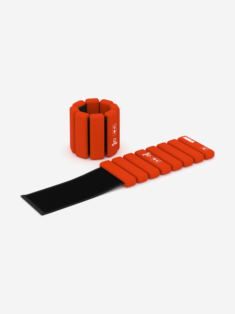 Утяжелители красные , 1 кг, 2шт, MELA ИГРЫ