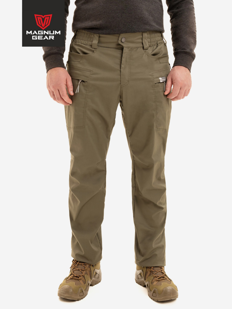Брюки для рыбалки и охоты MAGNUM GEAR ATLAS PRO серо-оливковый