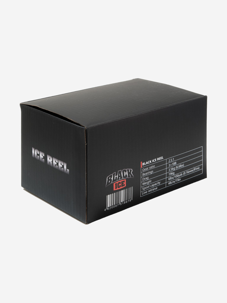 Зимняя катушка Narval Frost Black Ice 2.5:1 3+1BB #Red