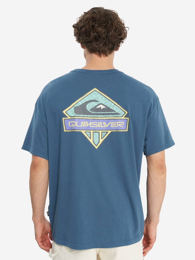Футболка мужская оверсайз Quiksilver Crystal Jet