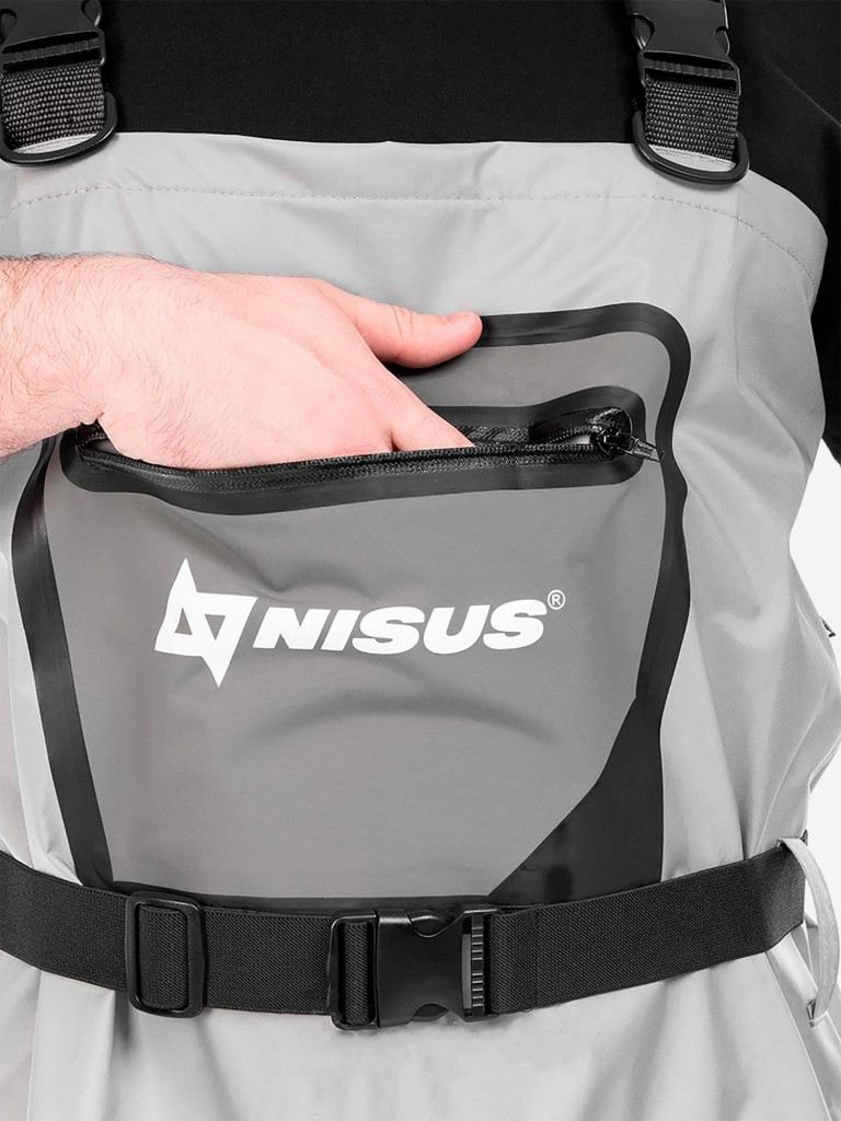 Вейдерсы мембранные NISUS River Guide с сапогами для рыбалки и охоты