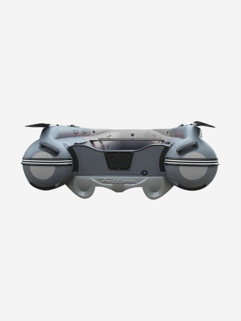 Лодка Reef Triton (Риф Тритон) 425 S-Max с интегрированным фальшбортом, темно-серо-серая