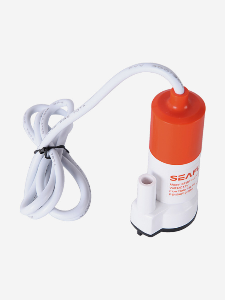 Водооткачивающая помпа SeaFlo погружная, 12V, 200 галлон/ч, погружная, диаметр патрубка 12 мм