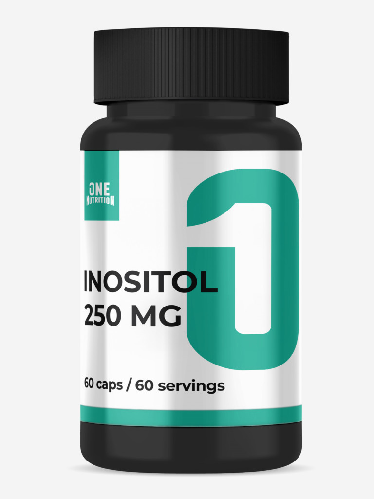 Для нормализации женского гормонального фона, Инозитол, One Nutrition, 250 мг, 60 капсул