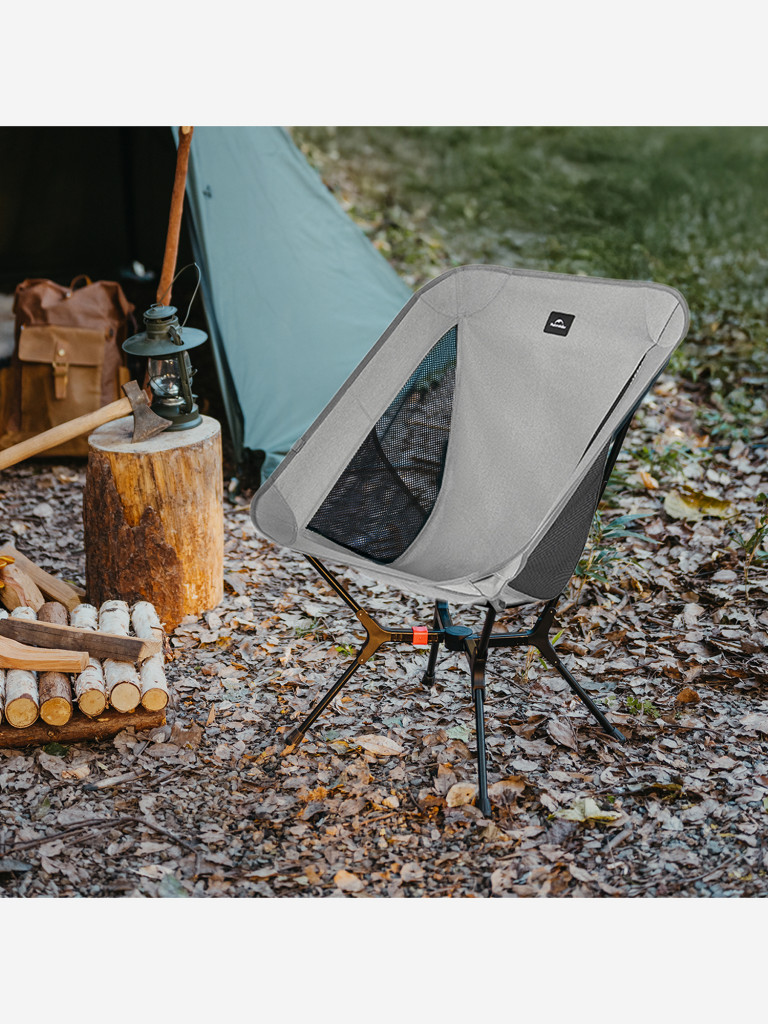Стул складной Naturehike yl01, серый