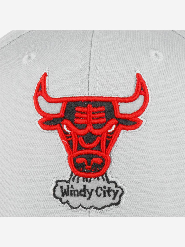 Бейсболка MITCHELL NESS 6HSSMM19487-CBUGREY Chicago Bulls NBA