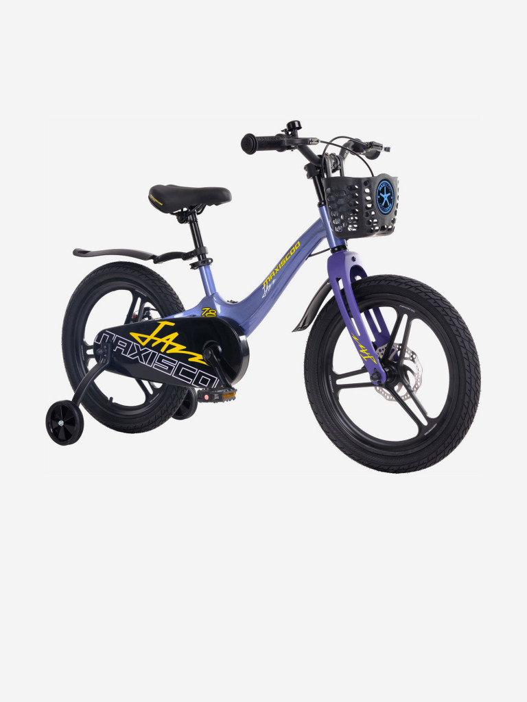 Велосипед Детский Maxiscoo JAZZ Pro 18'' Синий карбон (2024)
