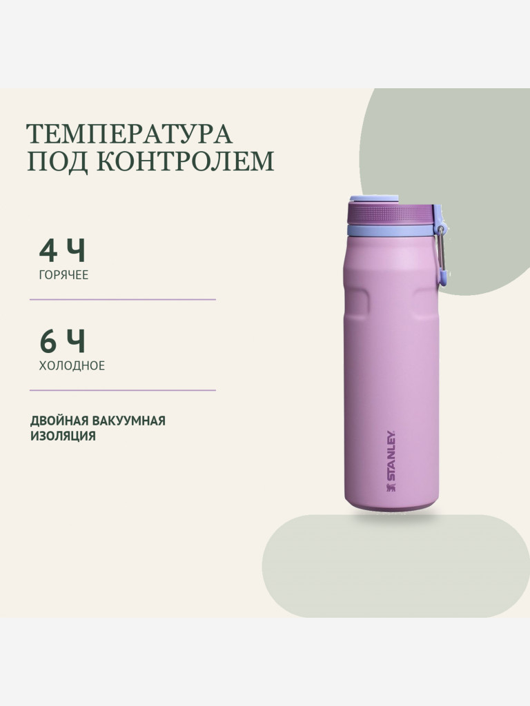 Термокружка STANLEY Aerolight 0,47L (10-13973-0011) сиреневый лаванды, шт
