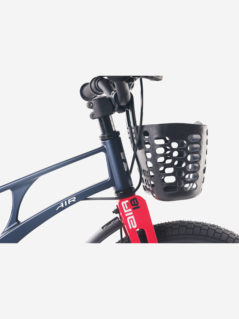 Велосипед детский Maxiscoo AIR PRO 18'' черный матовый, 2026