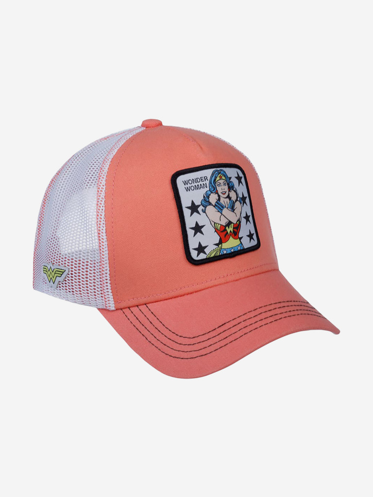 Бейсболка с сеточкой CAPSLAB CL/DC2/2/WON3 DC Comics Wonder Woman (розовый)